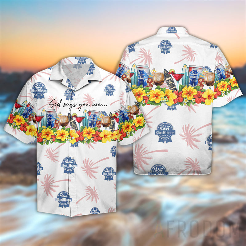 Personalized Tropical Coors Light Hawaiian Shirt