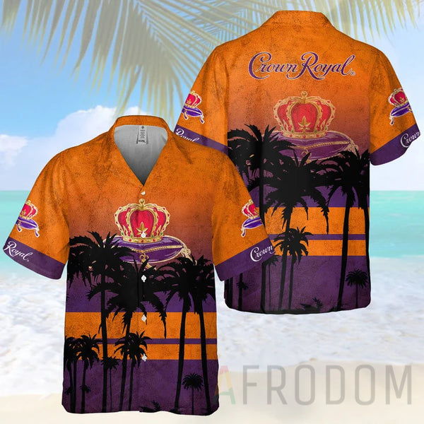 Summer Vibes Fireball Whiskey Hawaiian Shirt