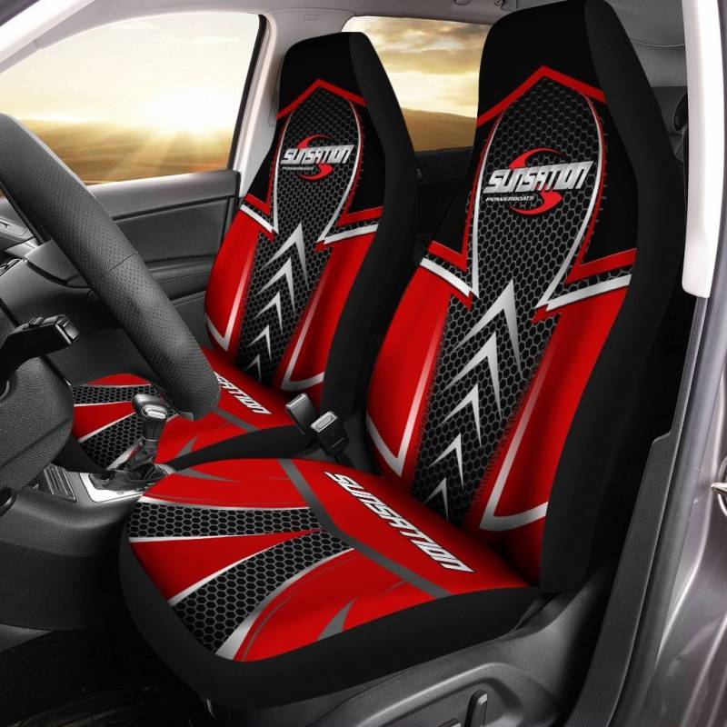 Toyota Land Cruiser Car Seat Cover (Set Of 2) Ver 3 (Blue)