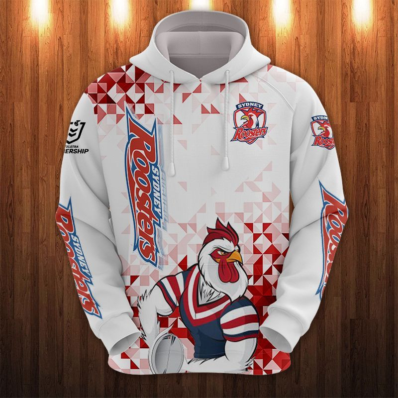 Sydney Roosters Printing T-Shirt, Polo, Hoodie, Zip, Bomber 7860 