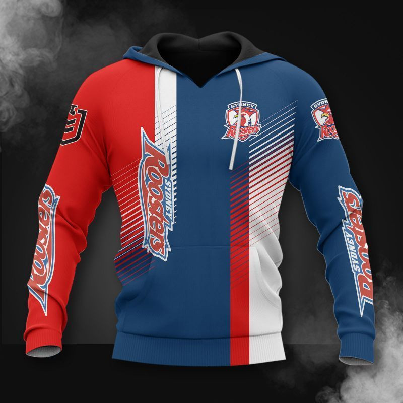 Sydney Roosters Printing T-Shirt, Polo, Hoodie, Zip, Bomber 2070 