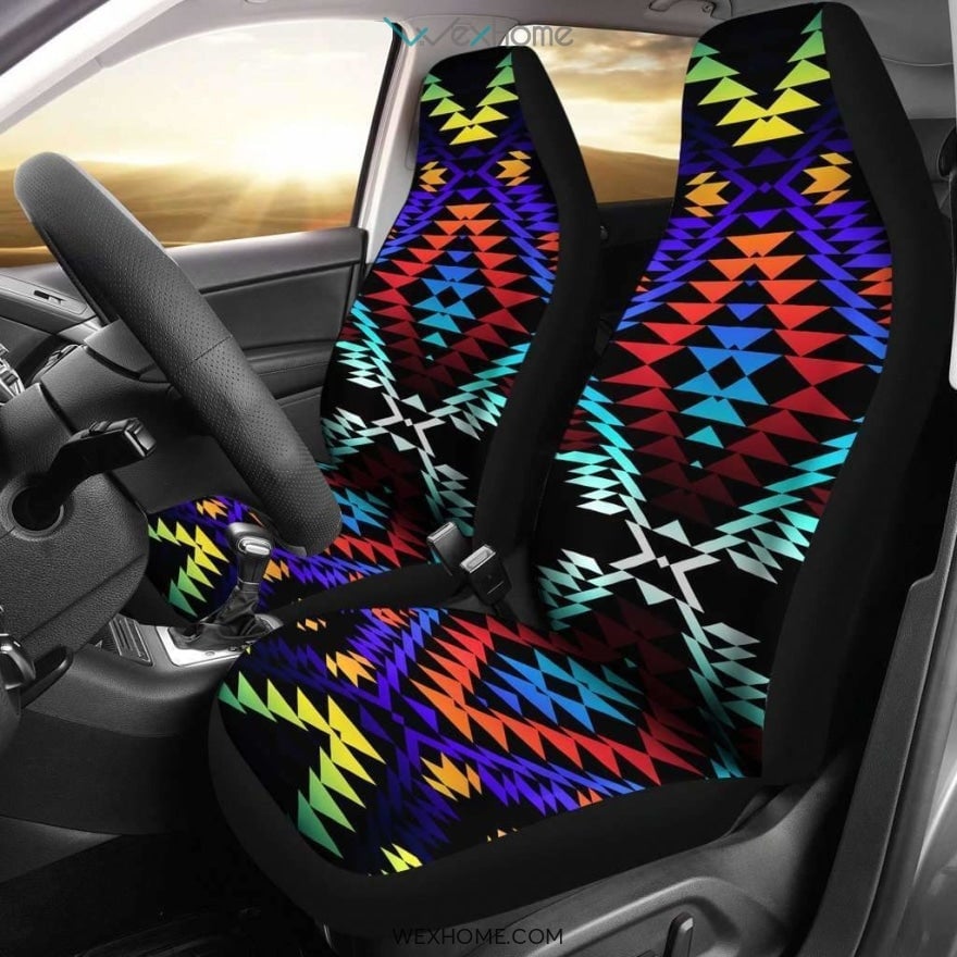 Seven Tribes Turquoise Horizon Car Seat Covers Amazing Gift T041420