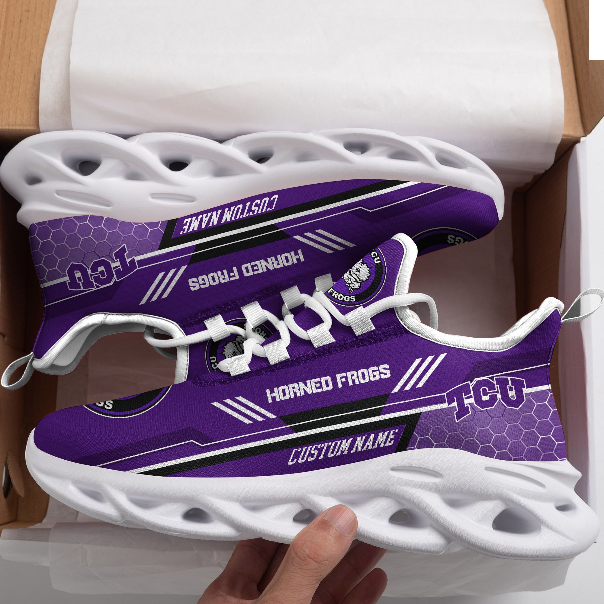 BYU Cougars Custom Personalized Max Soul Sneakers Shoes