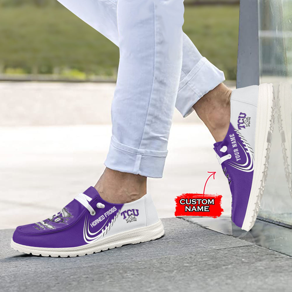 South Florida Bulls Personalized Hey Dude Sports Shoes - Custom Name Design