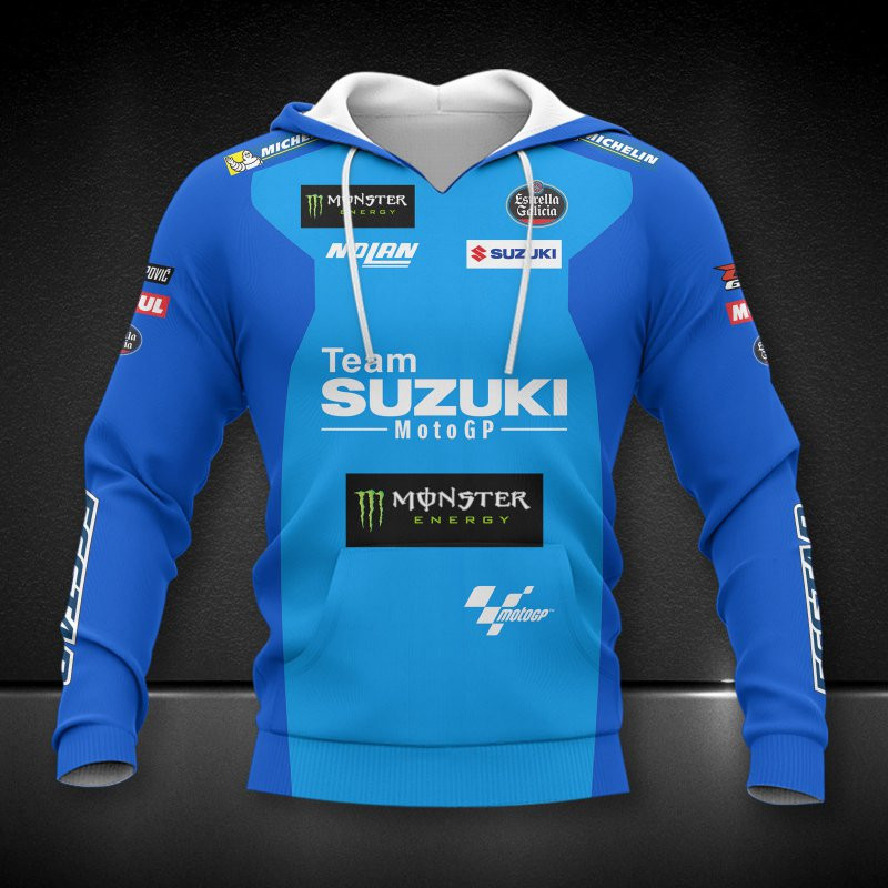 Team SUZUKI ECSTAR Printing T-Shirt, Polo, Hoodie, Zip, Bomber 9174 