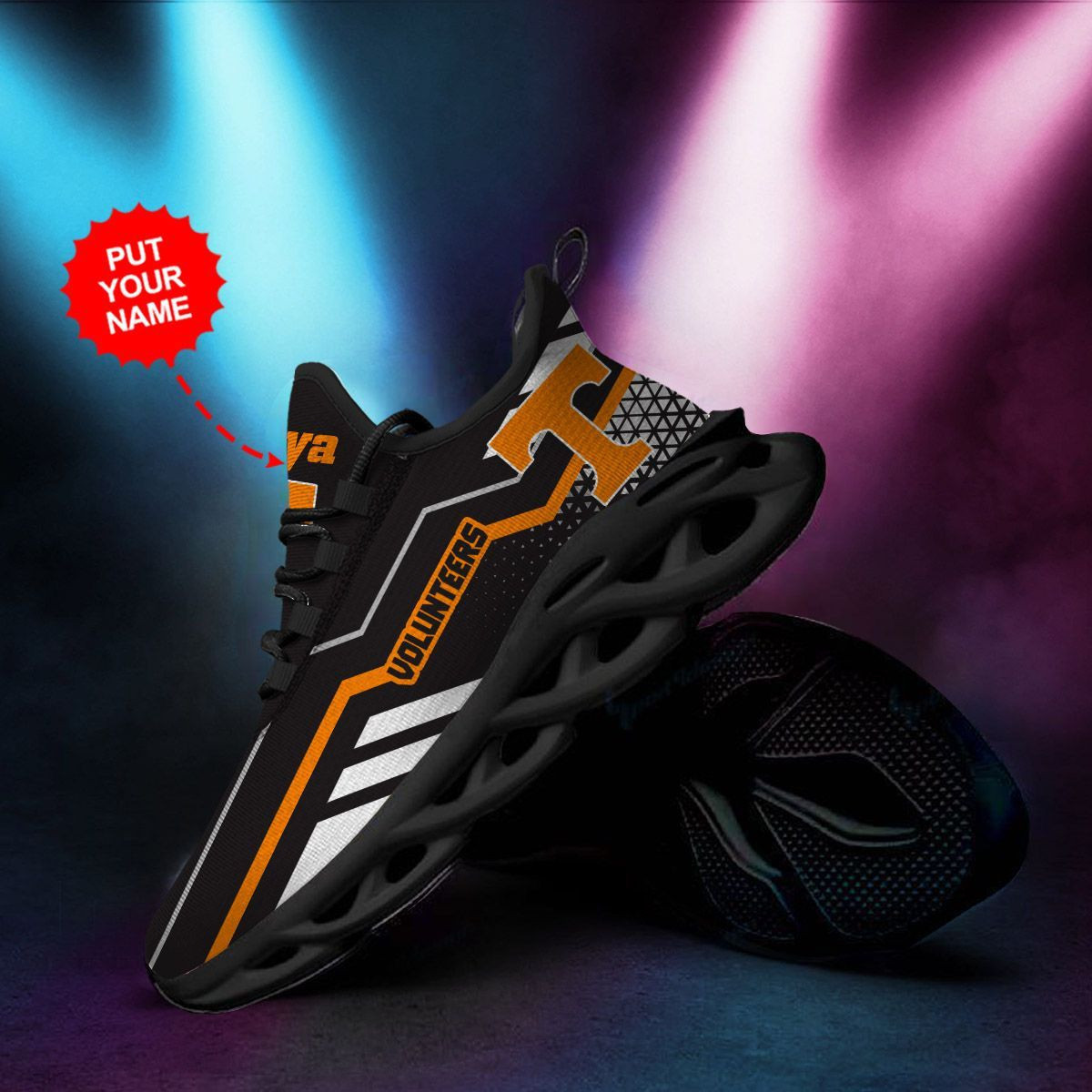 Las Vegas Raiders Custom Name Personalized Sporty Max Soul Sneakers Shoes