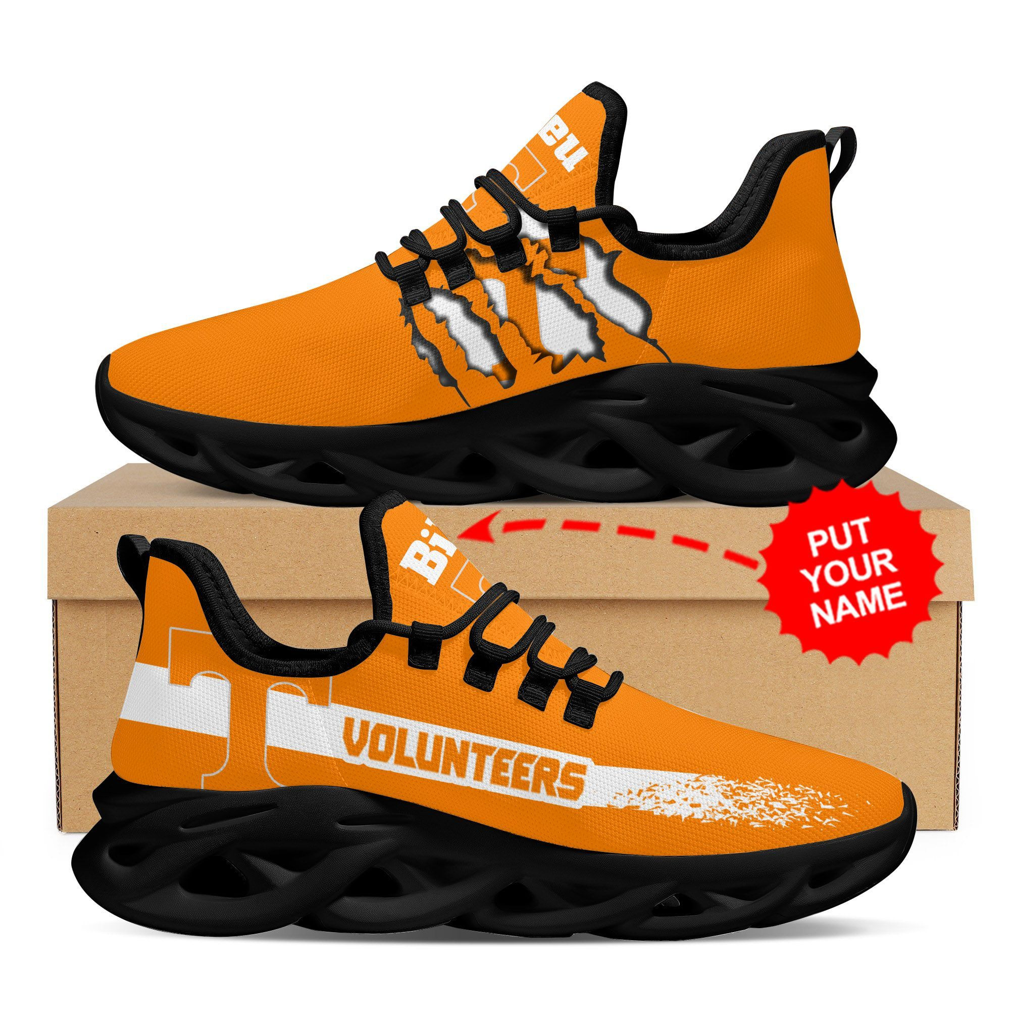 Kansas City Chiefs Custom Personalized Max Soul Sneakers Shoes