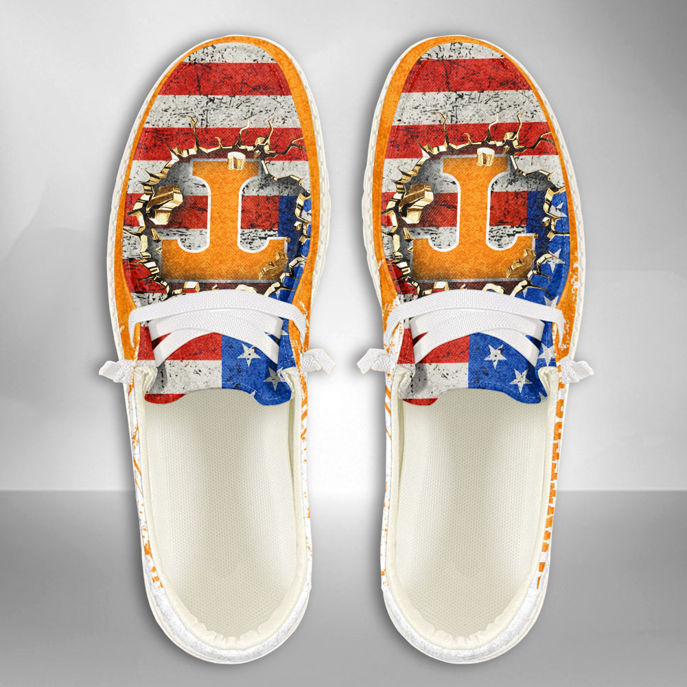 Maryland Terrapins Personalized Hey Dude Sports Shoes - Custom Name Design