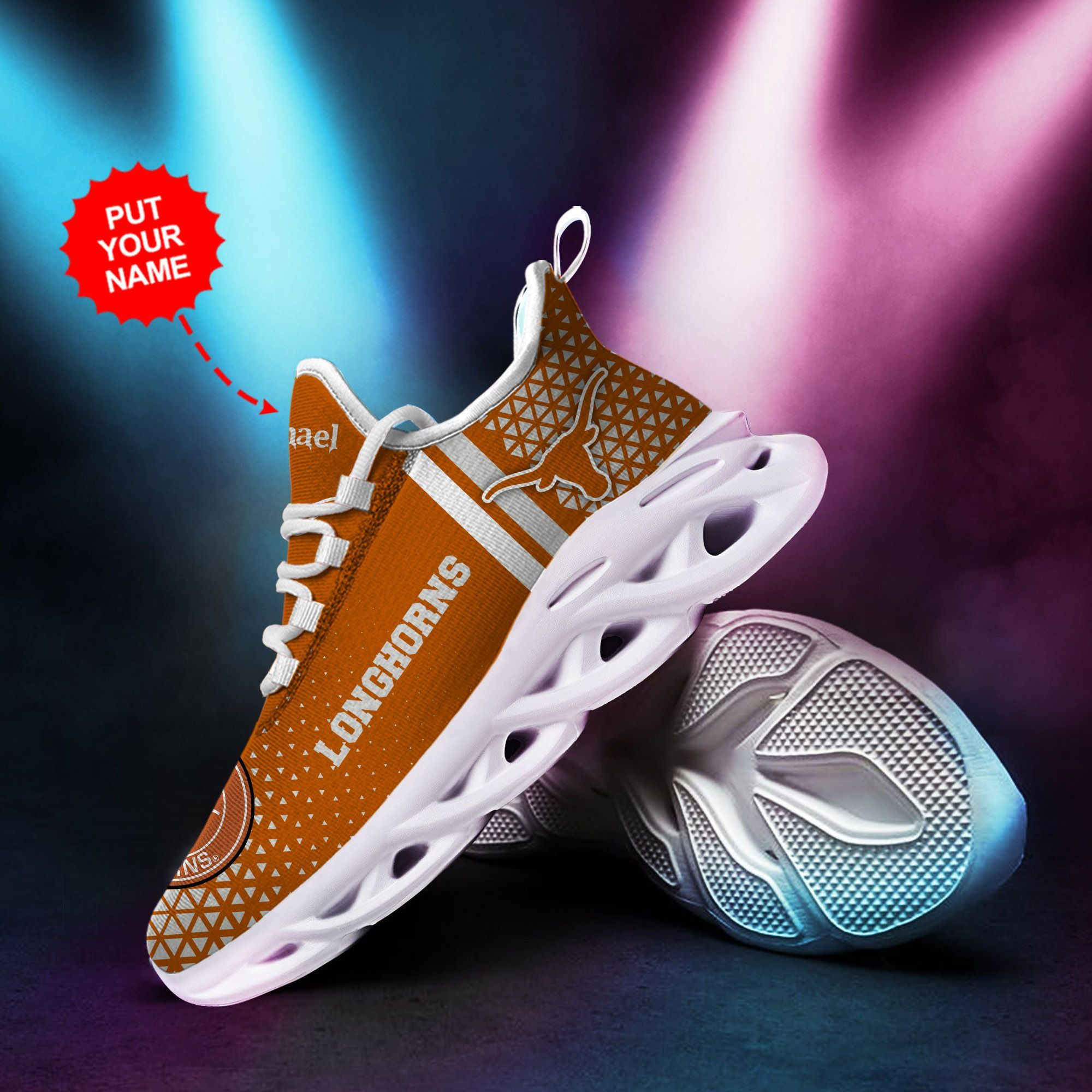 Indianapolis Colts Team Custom Personalized With Name Max Soul Sneakers Shoes