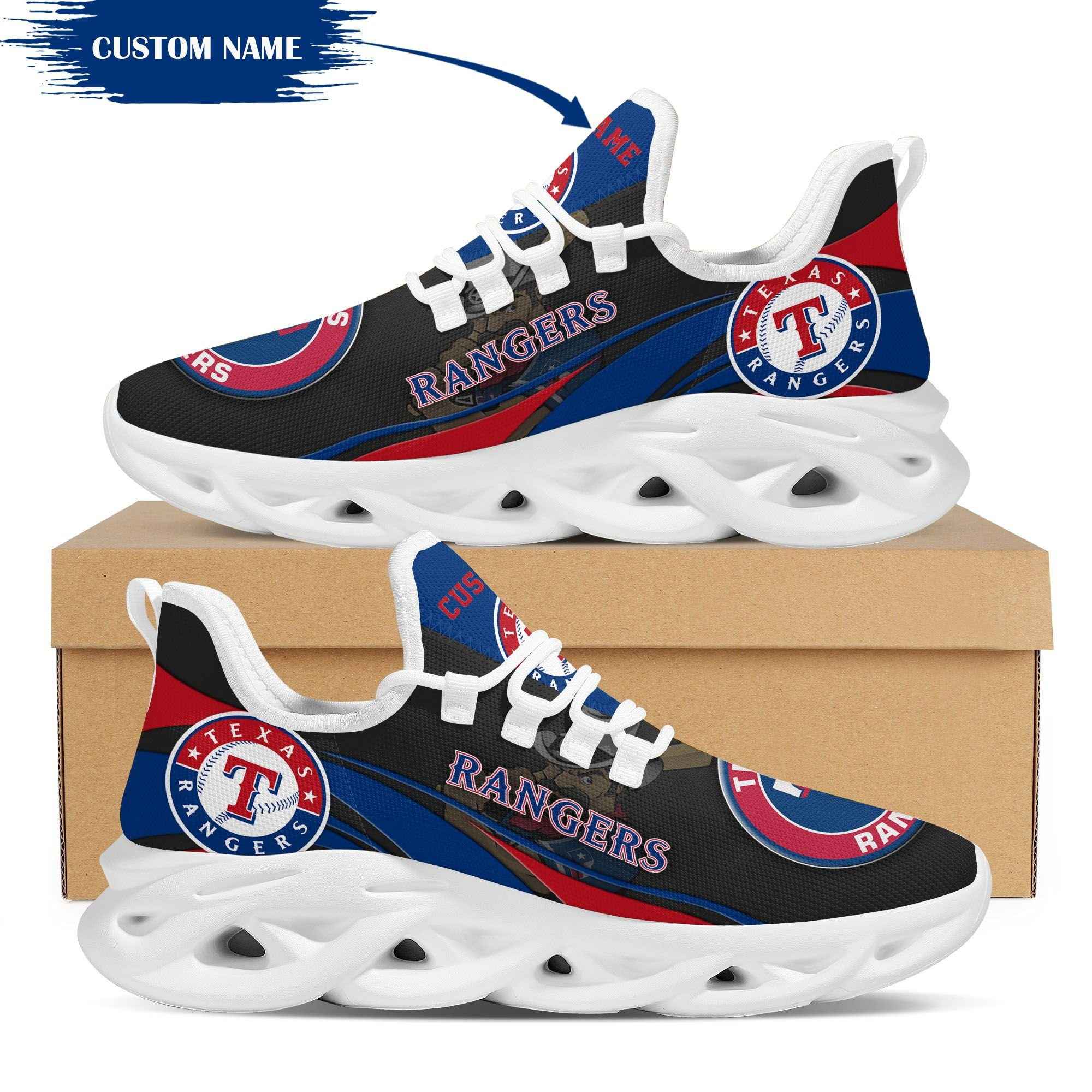 Baltimore Ravens Max Soul Sneakers Shoes