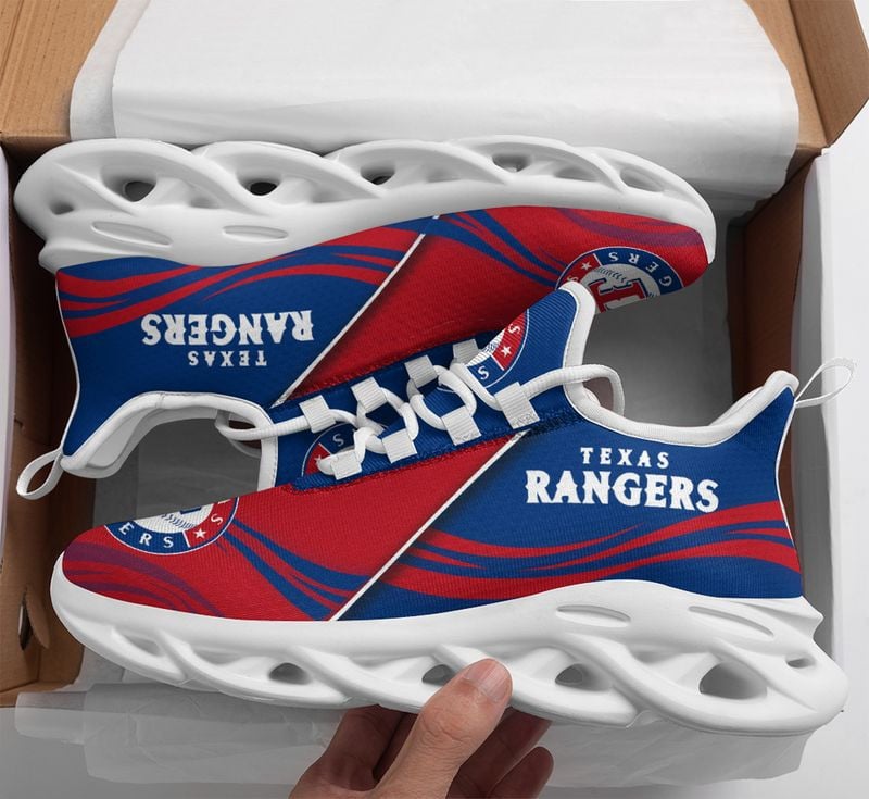 Los Angeles Dodgers Honeycomb Pattern Max Soul Shoes NEW019346