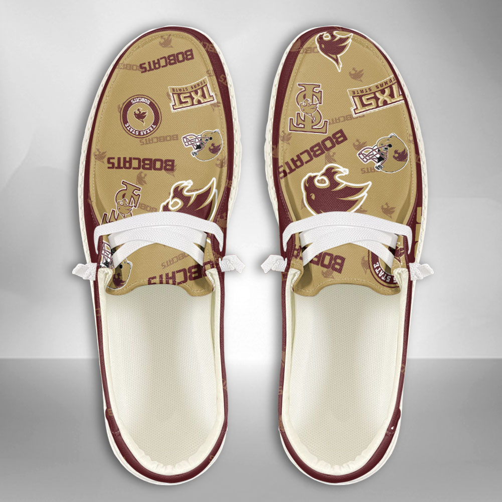 Temple Owls Personalized Hey Dude Sports Shoes - Custom Name Design