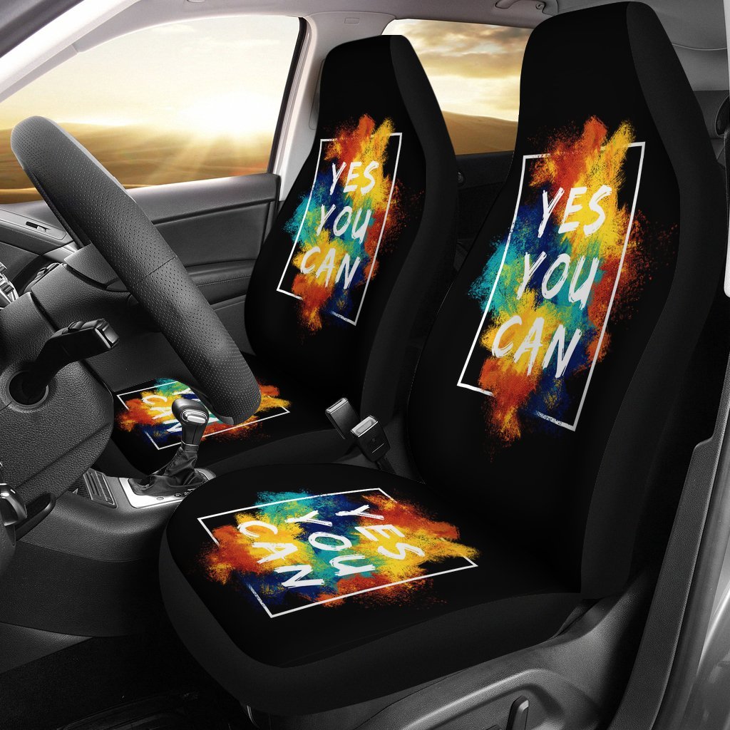 Logo The Witcher 3 Wild Hunt Geralt Game Car Seat Cover ( Set of 2)