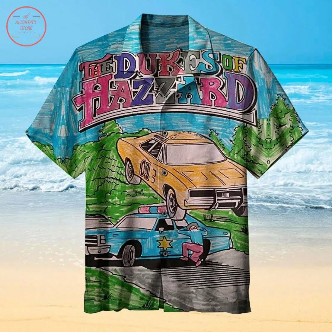 Aston Martin F1 Racing Team Customized Hawaiian Shirt