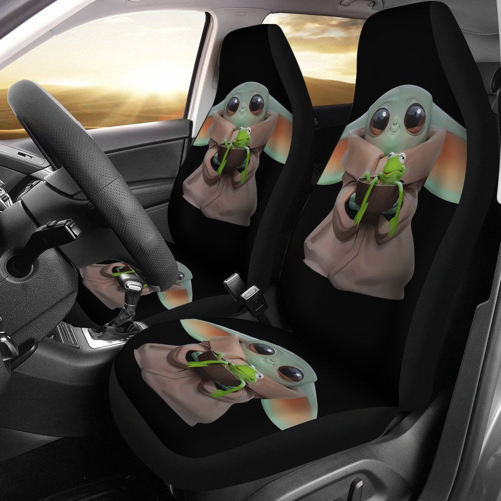 Baby Yoda Car Seat Covers (SET OF 2) - v9.1