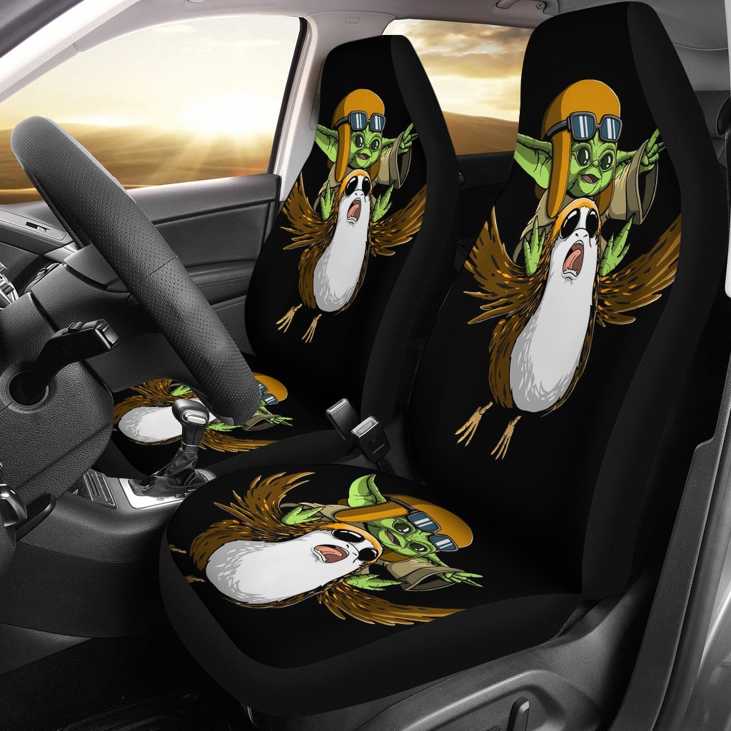 Snow White In Red Theme Car Seat Cover ( Set of 2)