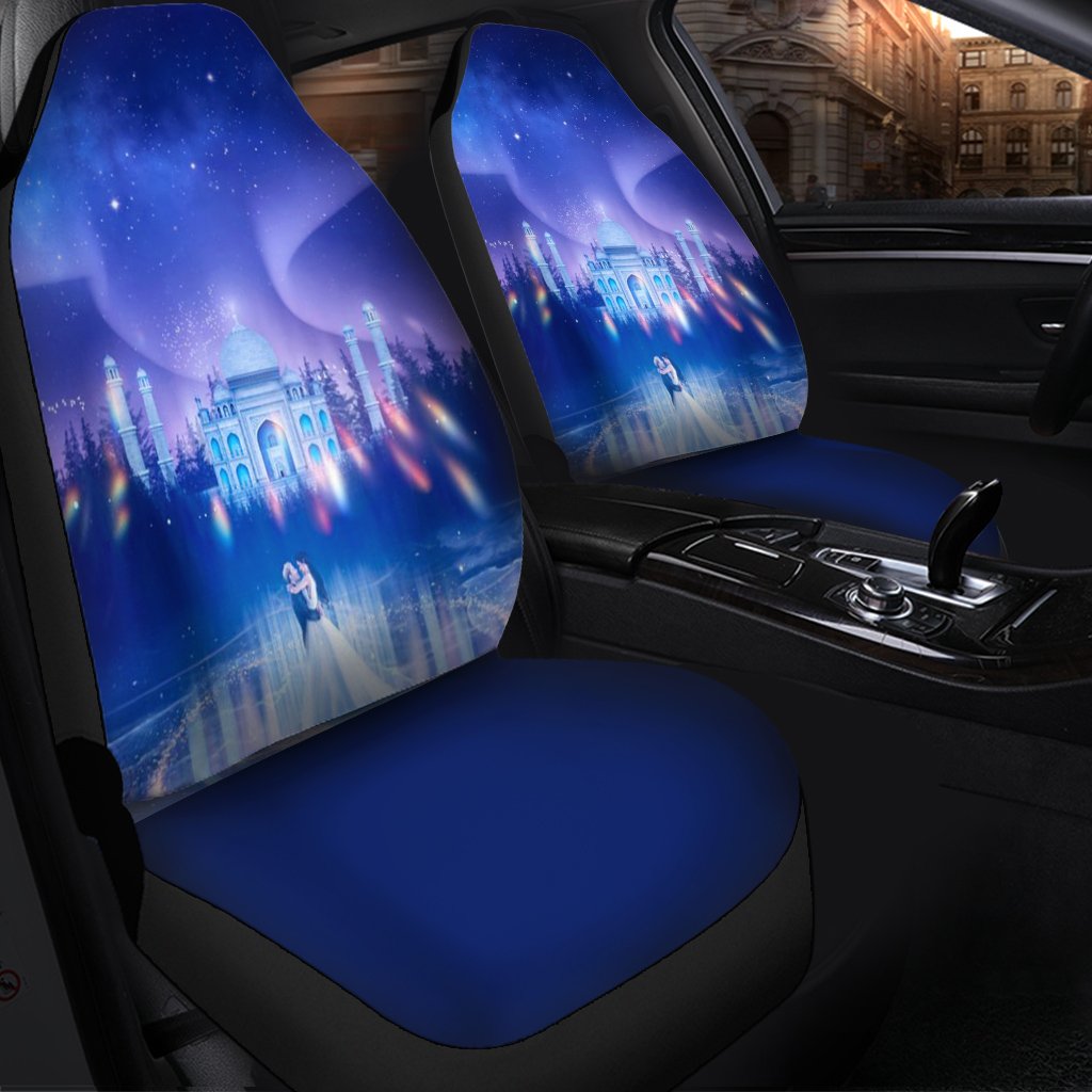 Thanos Handsome Face Car Seat Cover ( Set of 2)