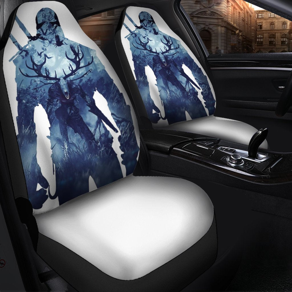 The Witcher 3 Dark Car Seat Cover ( Set of 2)