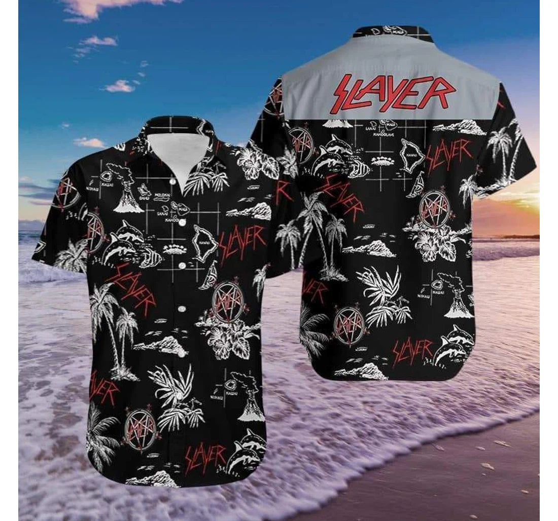 Slayer V Hawaiian Shirt