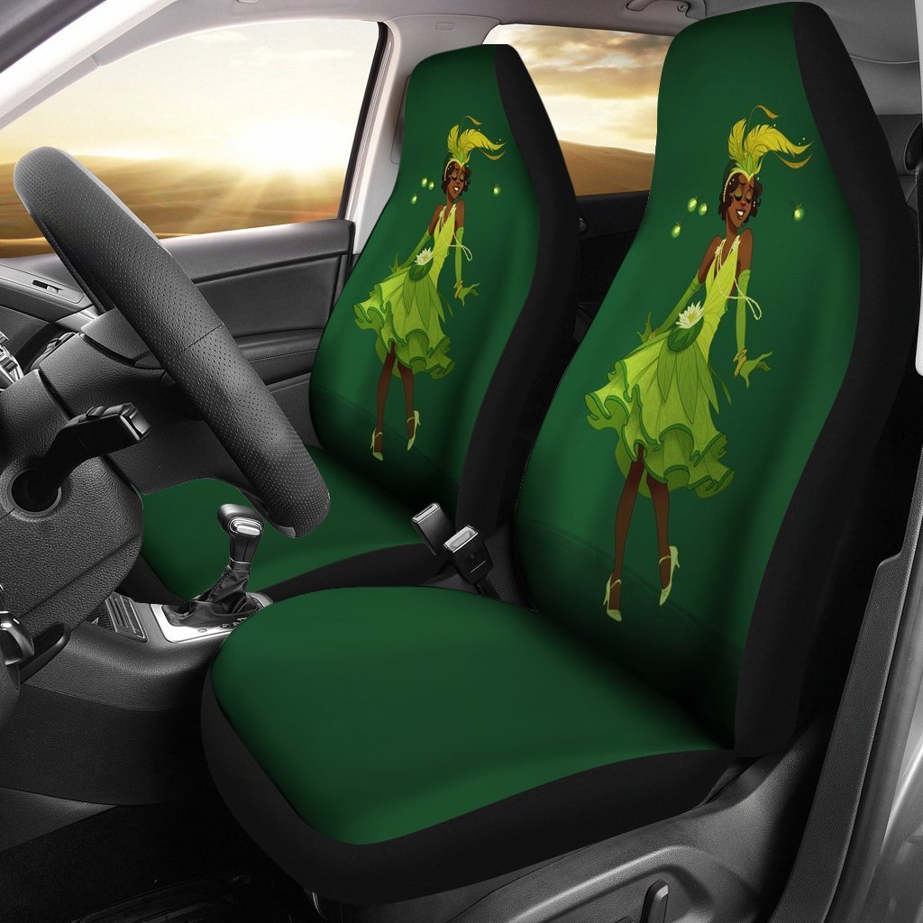 No Face Christmas Seat Cover