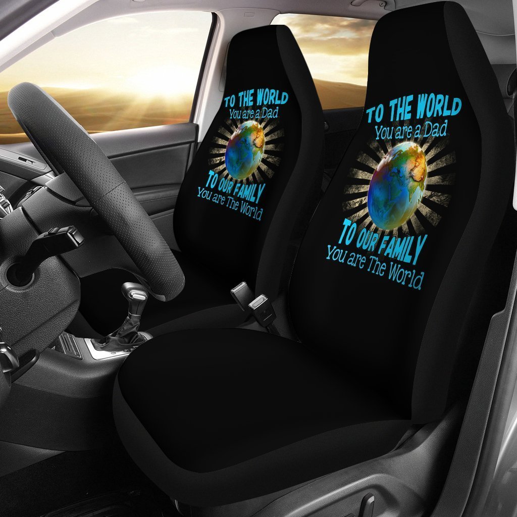Horse Art Cloud Car Seat Cover ( Set of 2)