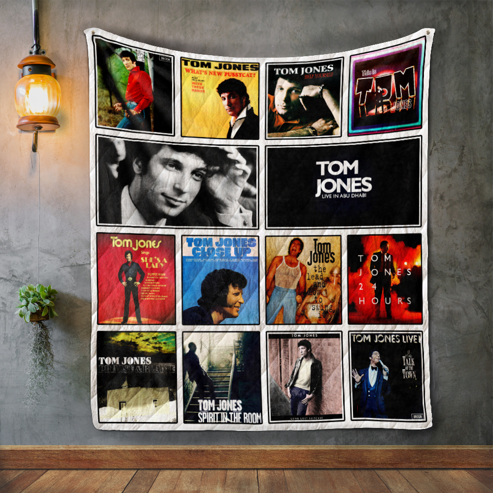Gentle Giant Albums Quilt Blanket