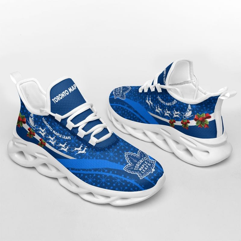 Denver Broncos Wavy Pattern Print Max Soul Shoes NLA017507