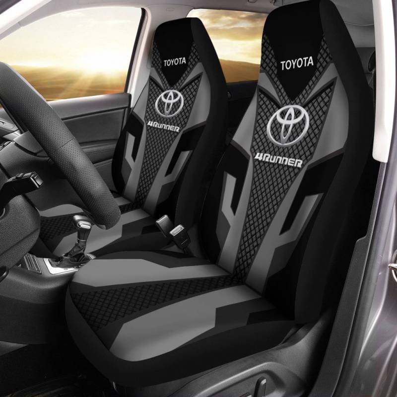 TOYOTA HILUX LPH Car Seat Cover (Set of 2) Ver 2 (White)