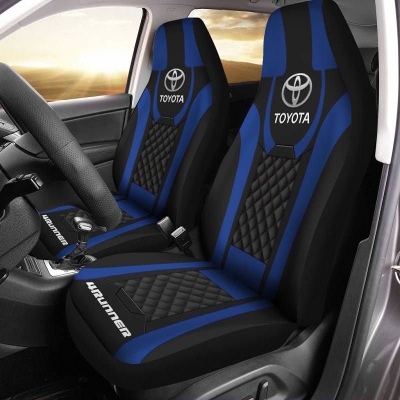 Toyota 86- LPH Car Seat Cover (Set of 2) Ver1 (Orange)
