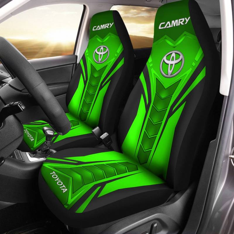 Toyota 86- LPH Car Seat Cover (Set of 2) Ver1 (Orange)