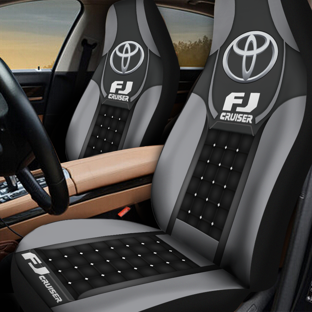 Bmw  Car Seat Cover (Set Of 2) Ver 2 (Black)