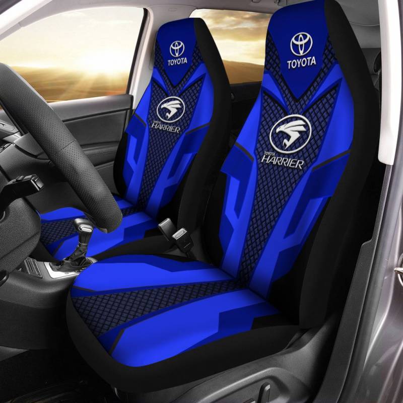 Tesla Car Seat Cover (Set Of 2) Ver 1 (Red)