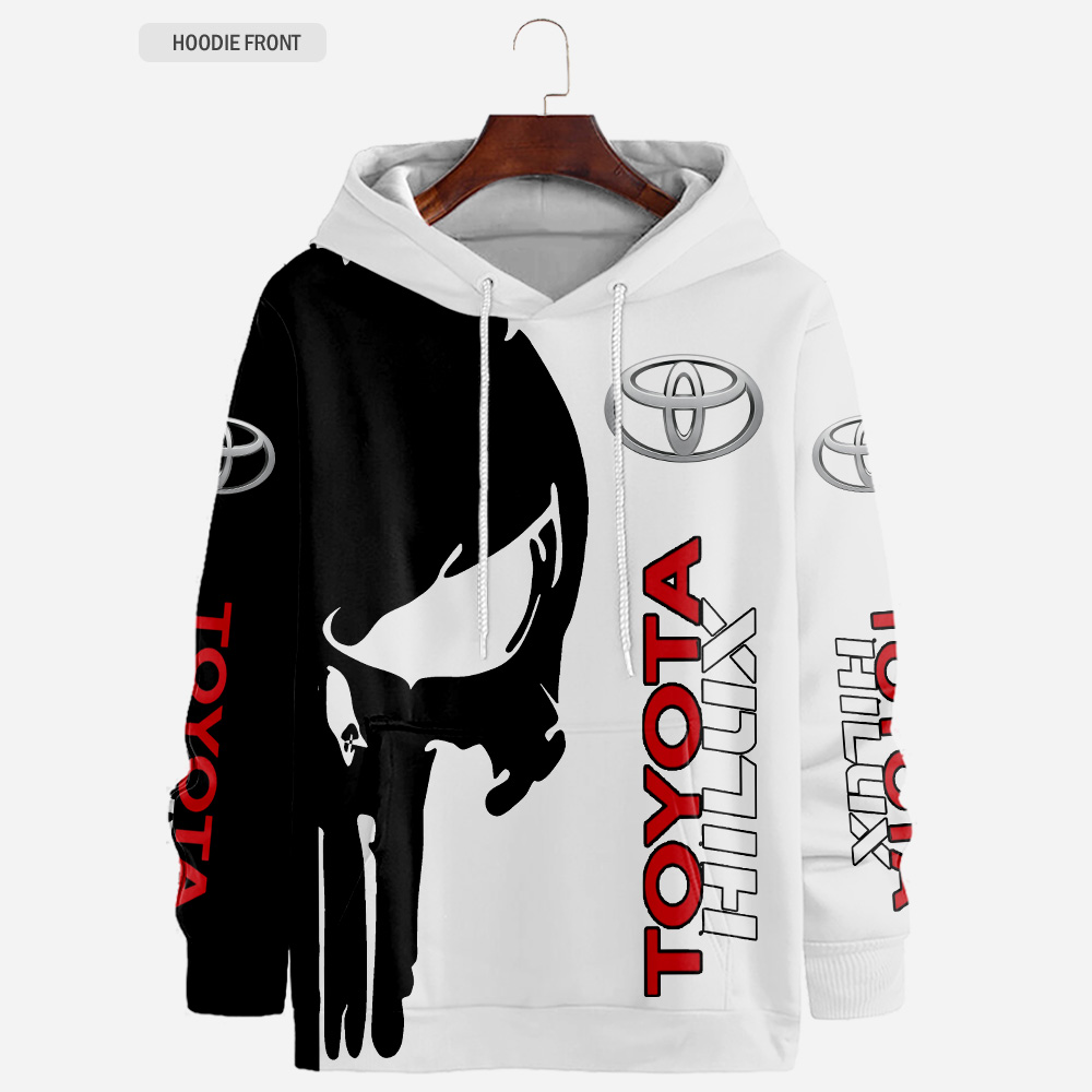 Toyota Hilux Tshirt, sweatshirt, Polo, Hawaiian, Hoodie 3D Apparel Full Printing Custom Name 