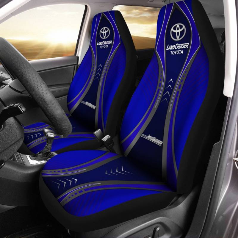 Toyota CAMRY TDV Car Seat Cover (Set of 2) Ver 1 (Blue)