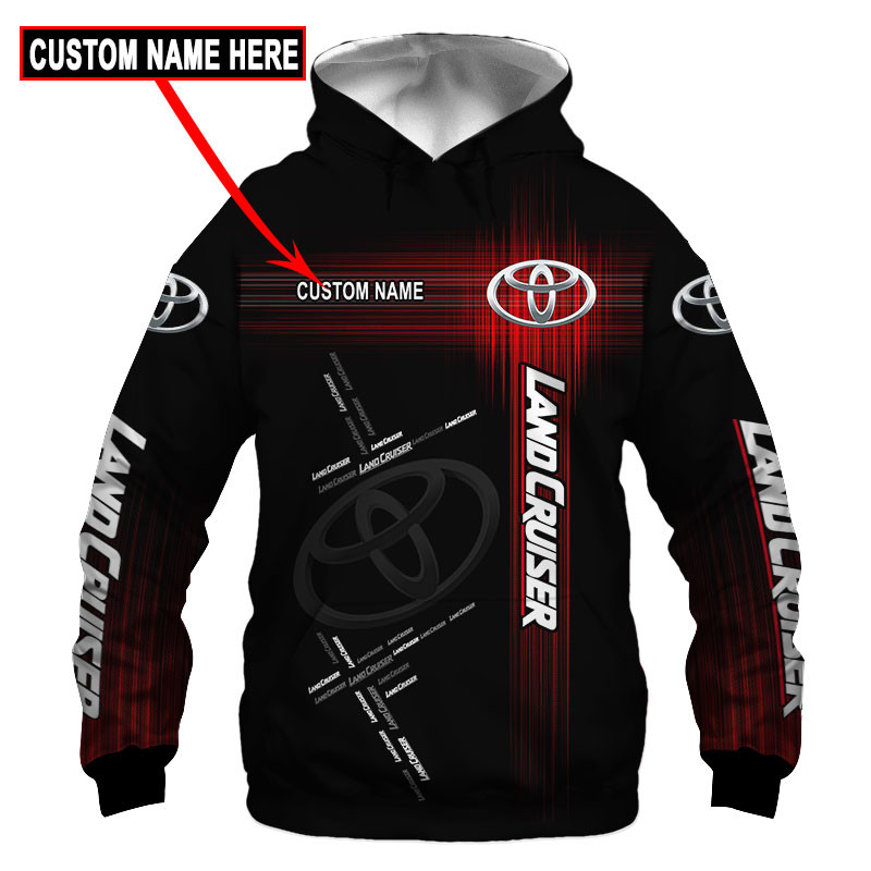 Toyota Land Cruiser Printing T-Shirt, Polo, Hoodie, Zip, Bomber 9832 