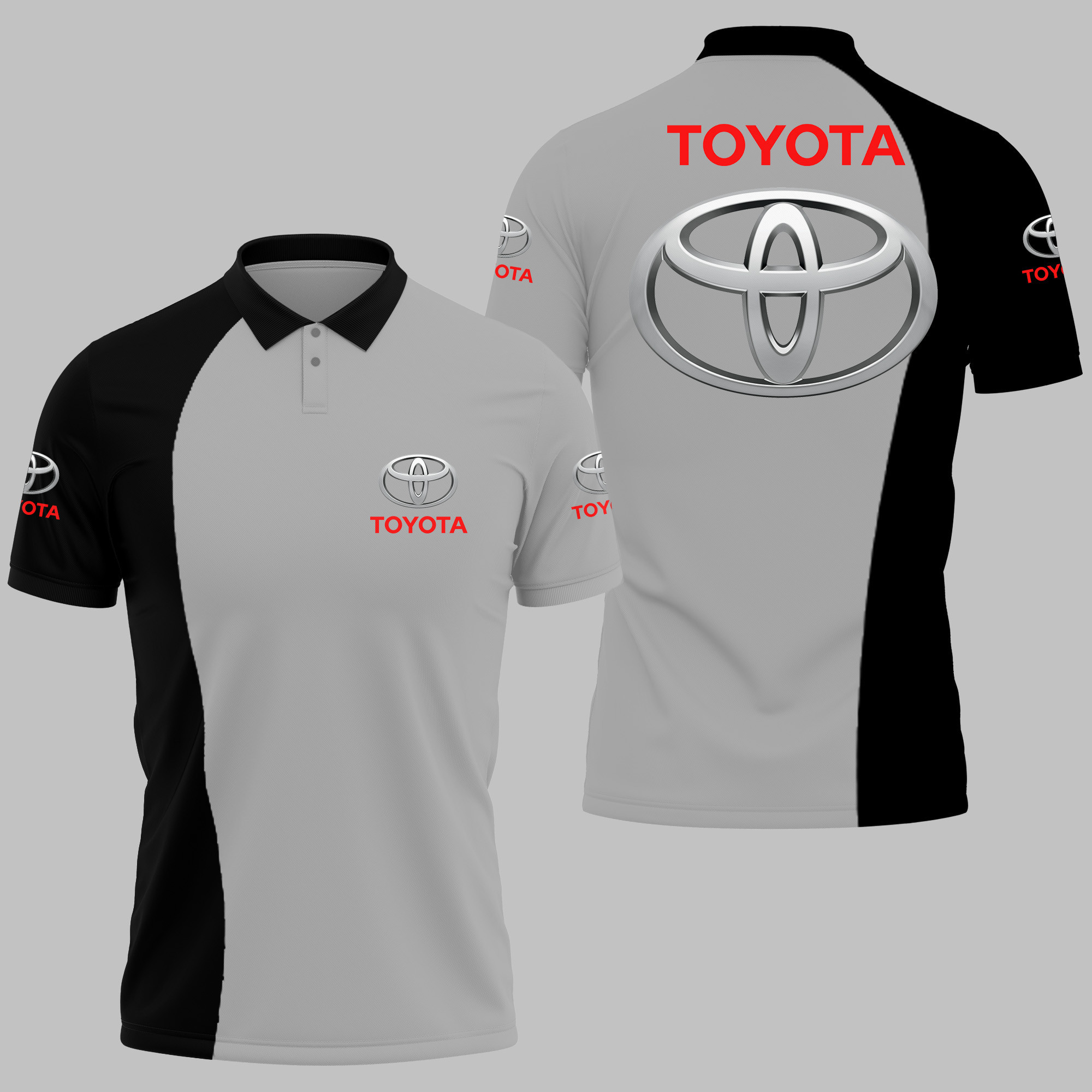 3D Printed Scania TNT-NH Polo Shirt Ver 2 (Red)