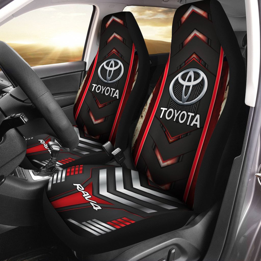 Toyota C-Hr Ttt-Ht Car Seat Cover (Set Of 2) Ver 1 (Grey)