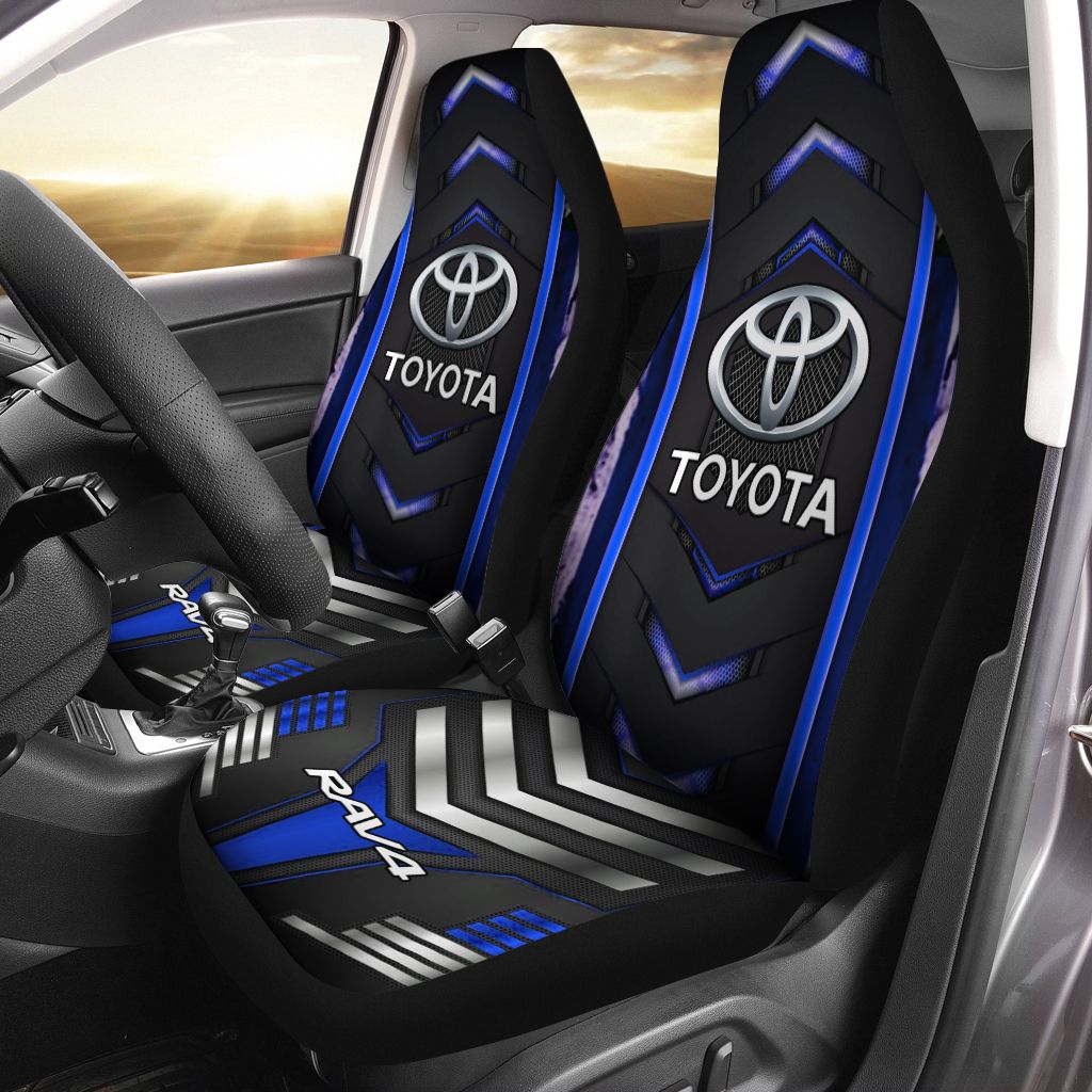 TOYOTA RAV4 VTH Car Seat Cover (Set of 2) Ver 1 (Red)