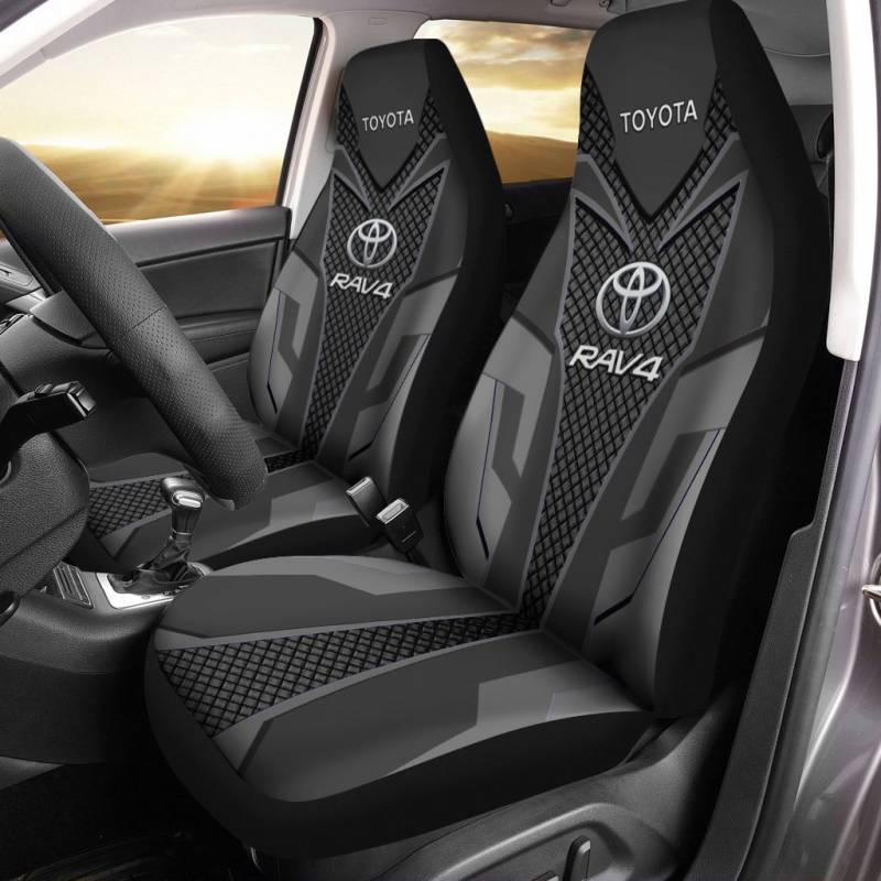 Porsche Nqp-Ht Car Seat Cover (Set Of 2) Ver 2 (Yellow)