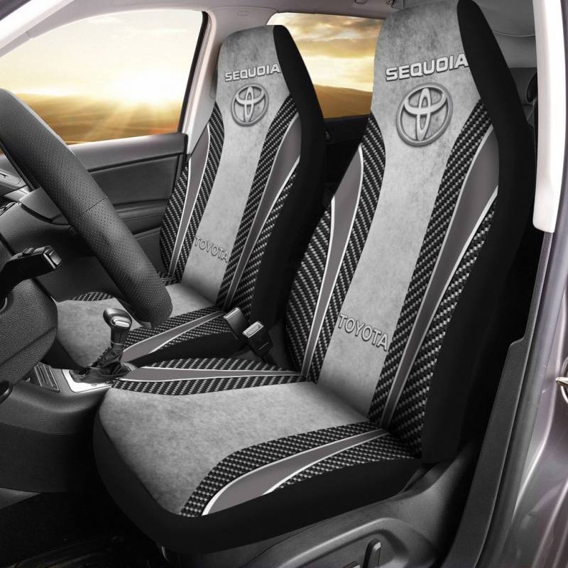 Toyota Harrier VTH Car Seat Cover (Set of 2) Ver 1 (Red)