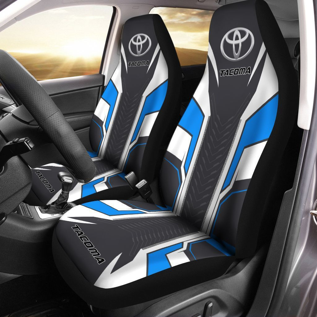 Toyota TACOMA  Car Seat Cover (Set of 2) Ver 10 (Grey)