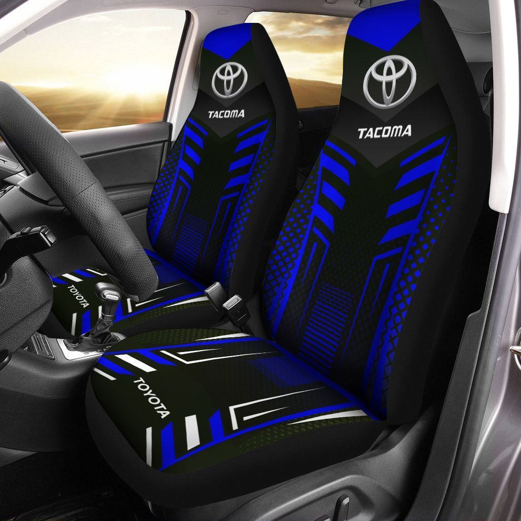 Toyota TACOMA  Car Seat Cover (Set of 2) Ver 10 (Blue)