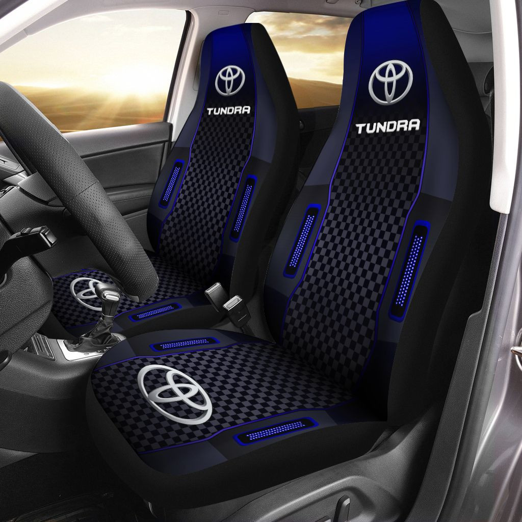 TOYOTA TUNDRA LPH Car Seat Cover (Set of 2) Ver 3 (Blue)