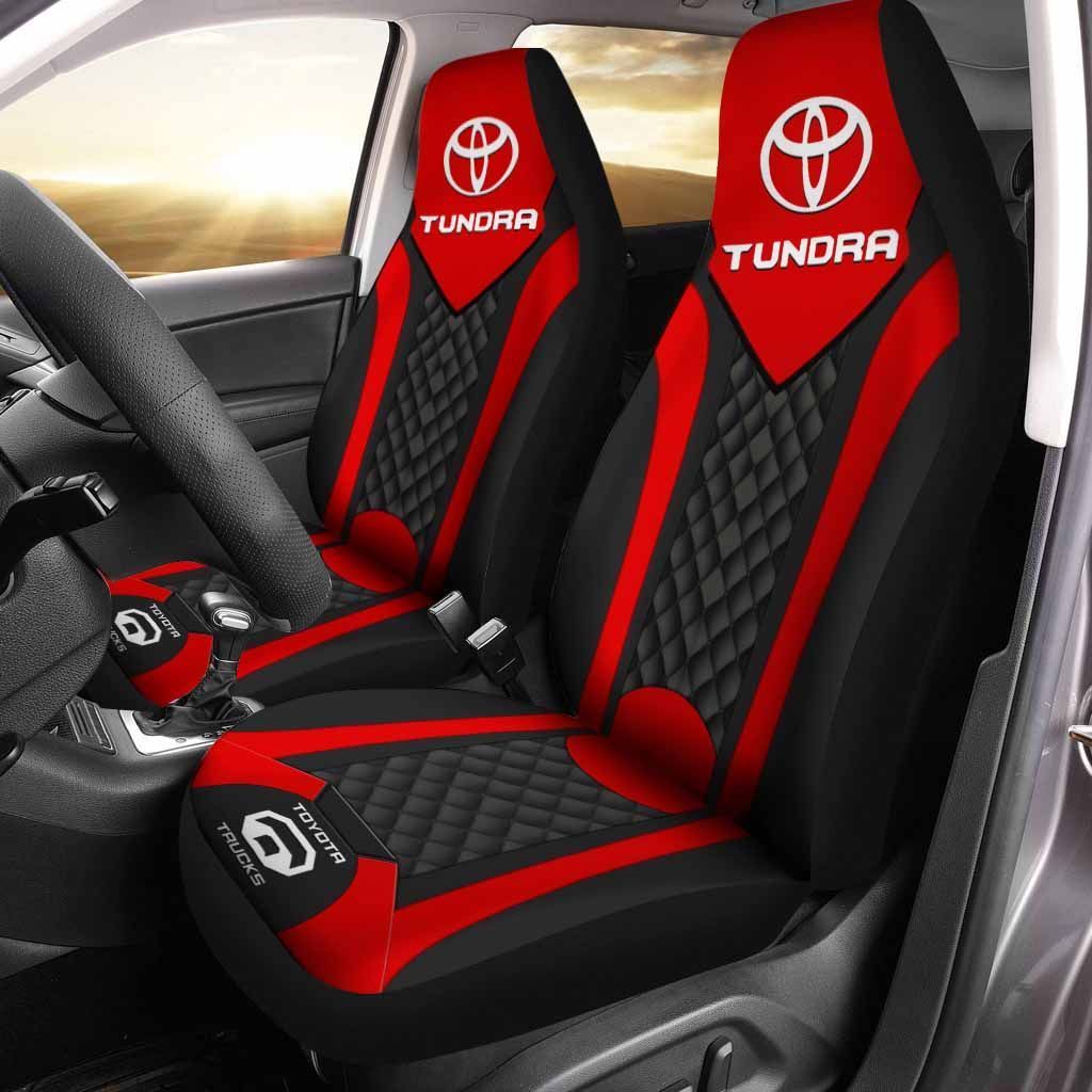 Toyota Tundra Nct-Ht Car Seat Cover (Set Of 2) Ver 4 (Grey)
