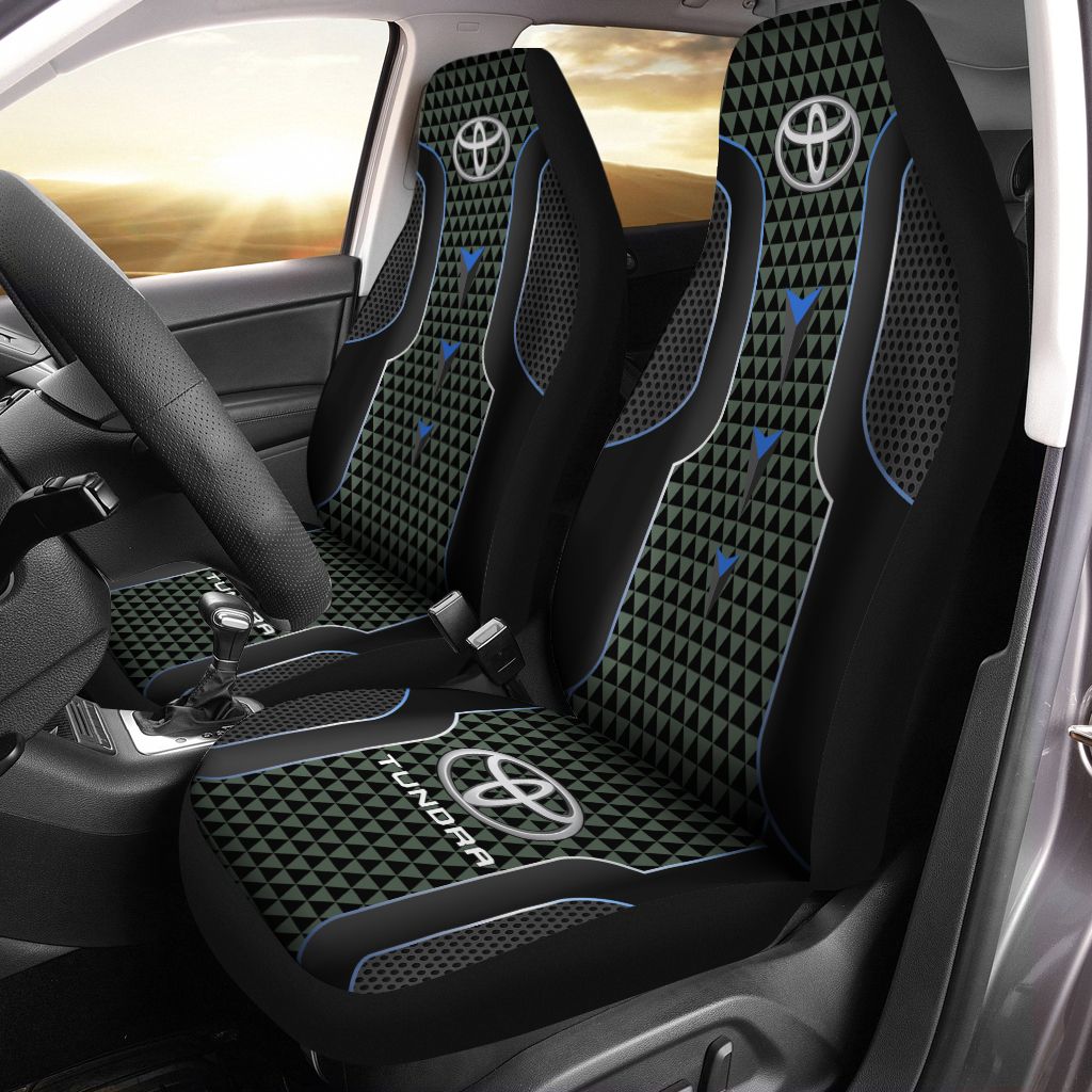 Toyota Tundra Nct-Ht Car Seat Cover (Set Of 2) Ver 3 (Blue)