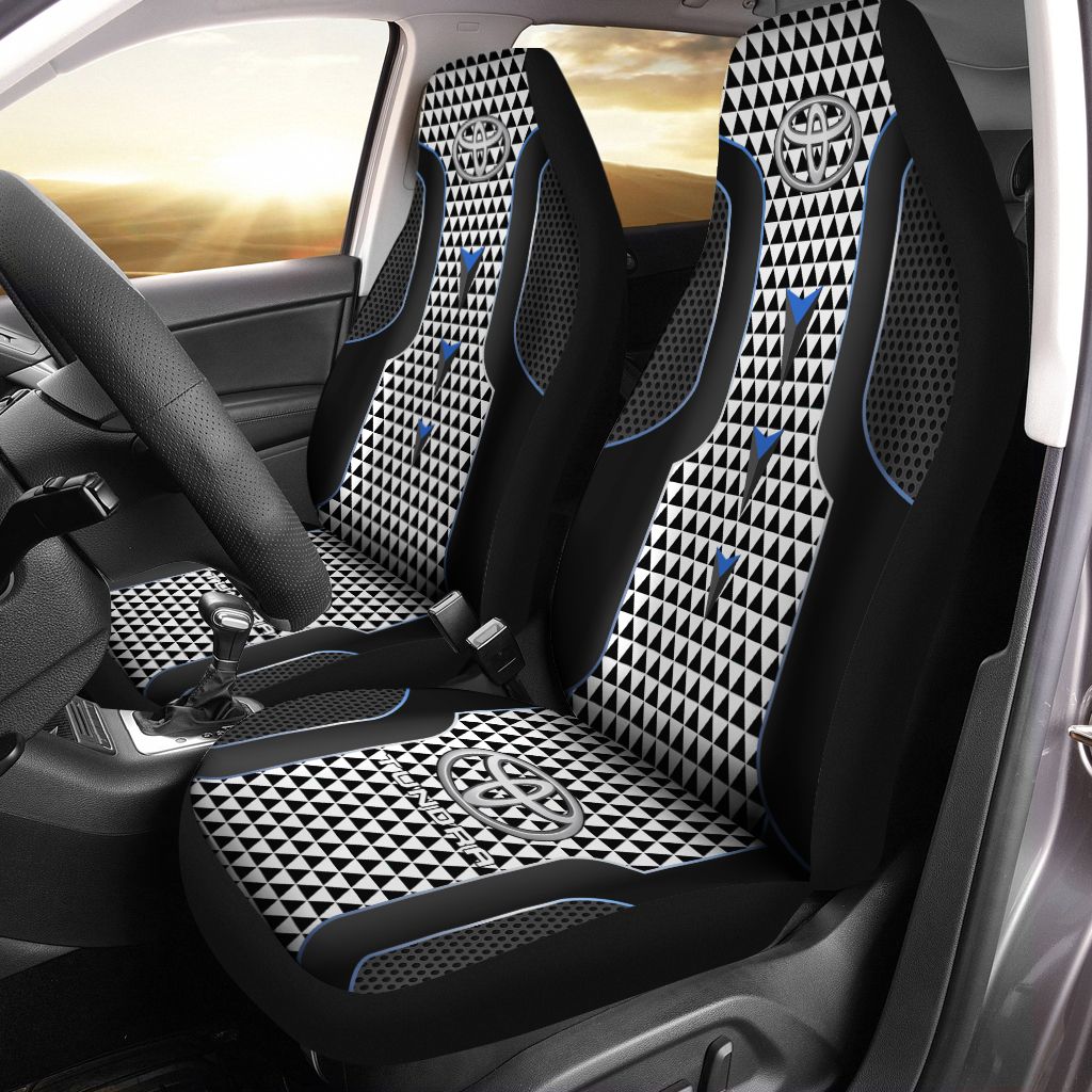 Toyota Tundra- Nct Car Seat Cover (Set Of 2) Ver2 (Grey)