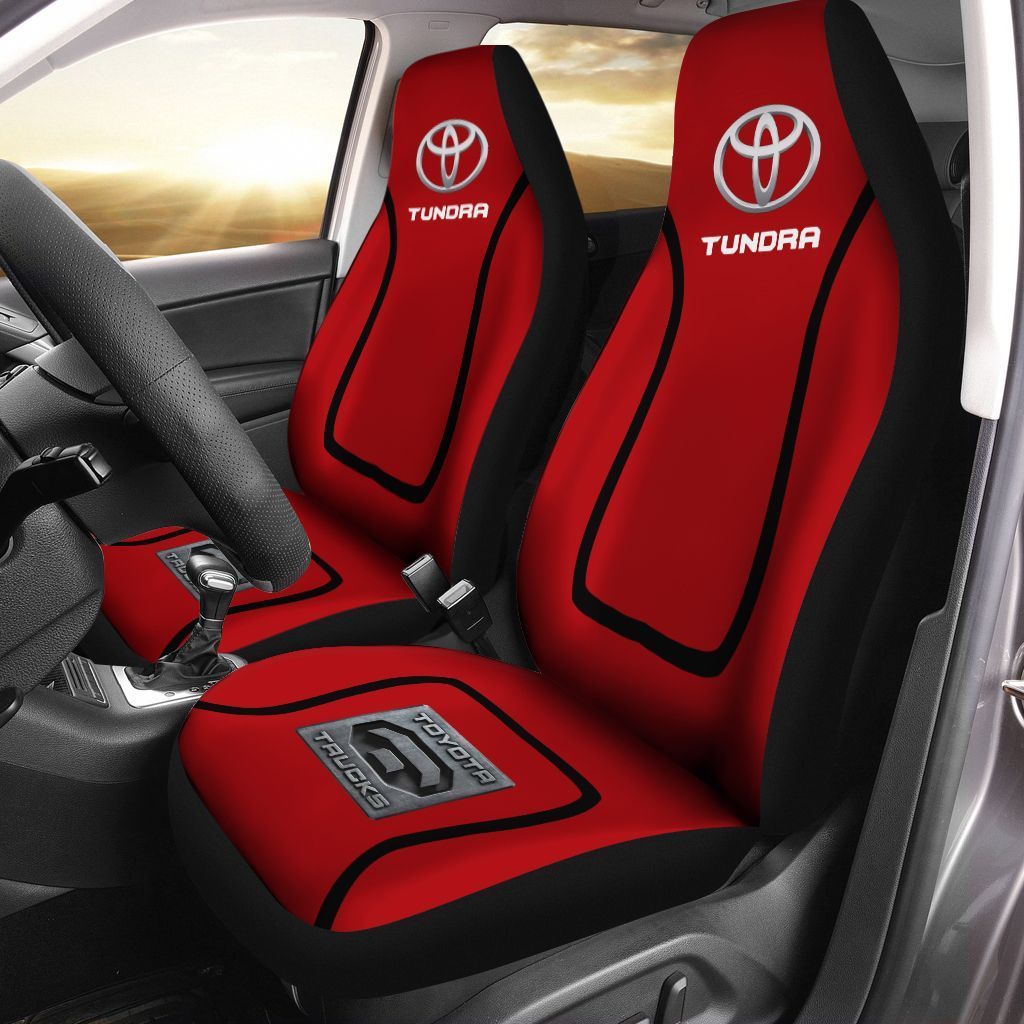Toyota Tundra Nct-Ht Car Seat Cover (Set Of 2) Ver 4 (Grey)
