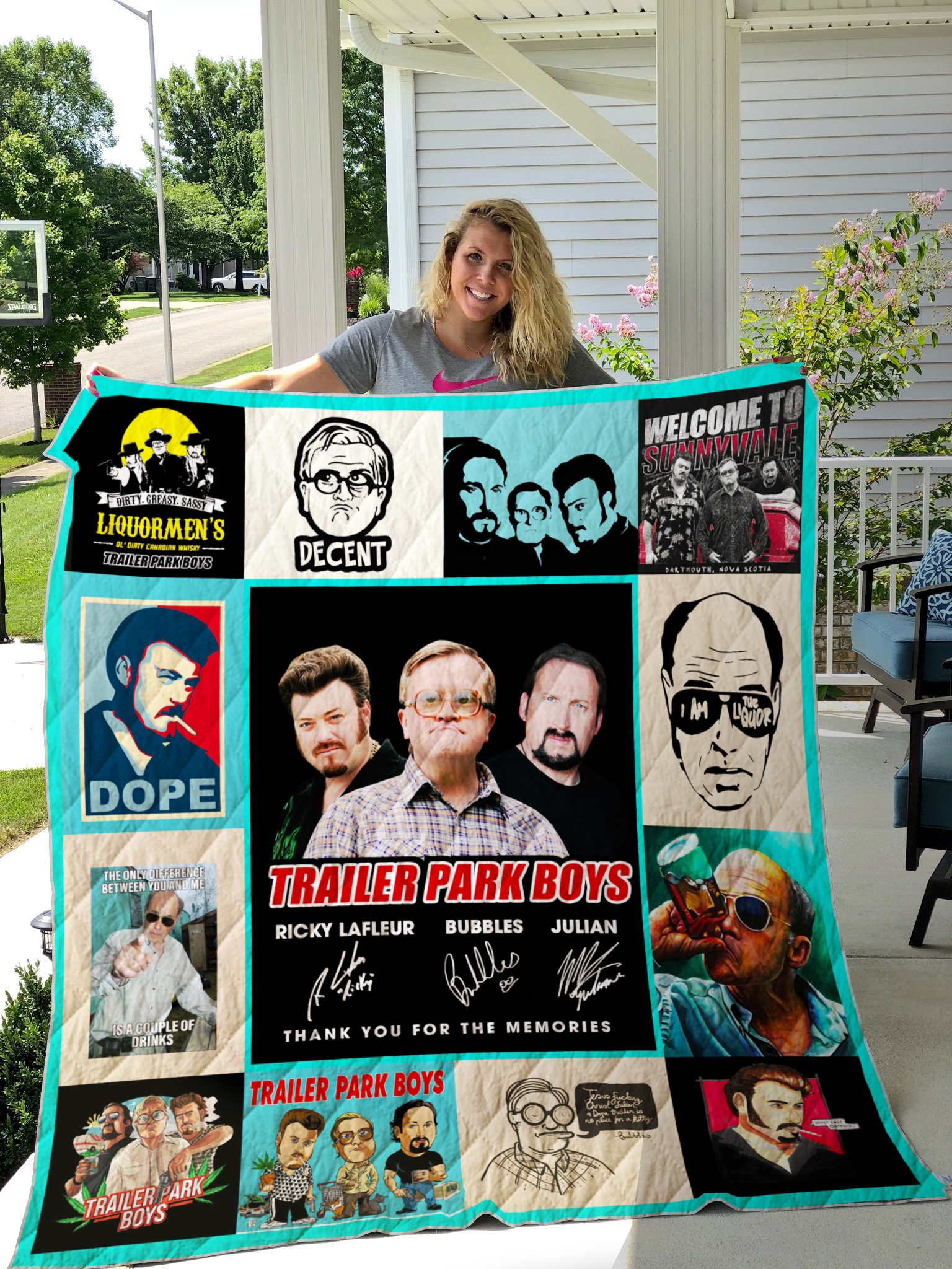 Gentle Giant Albums Quilt Blanket