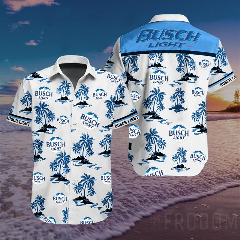 Busch Latte Hawaiian Shirt