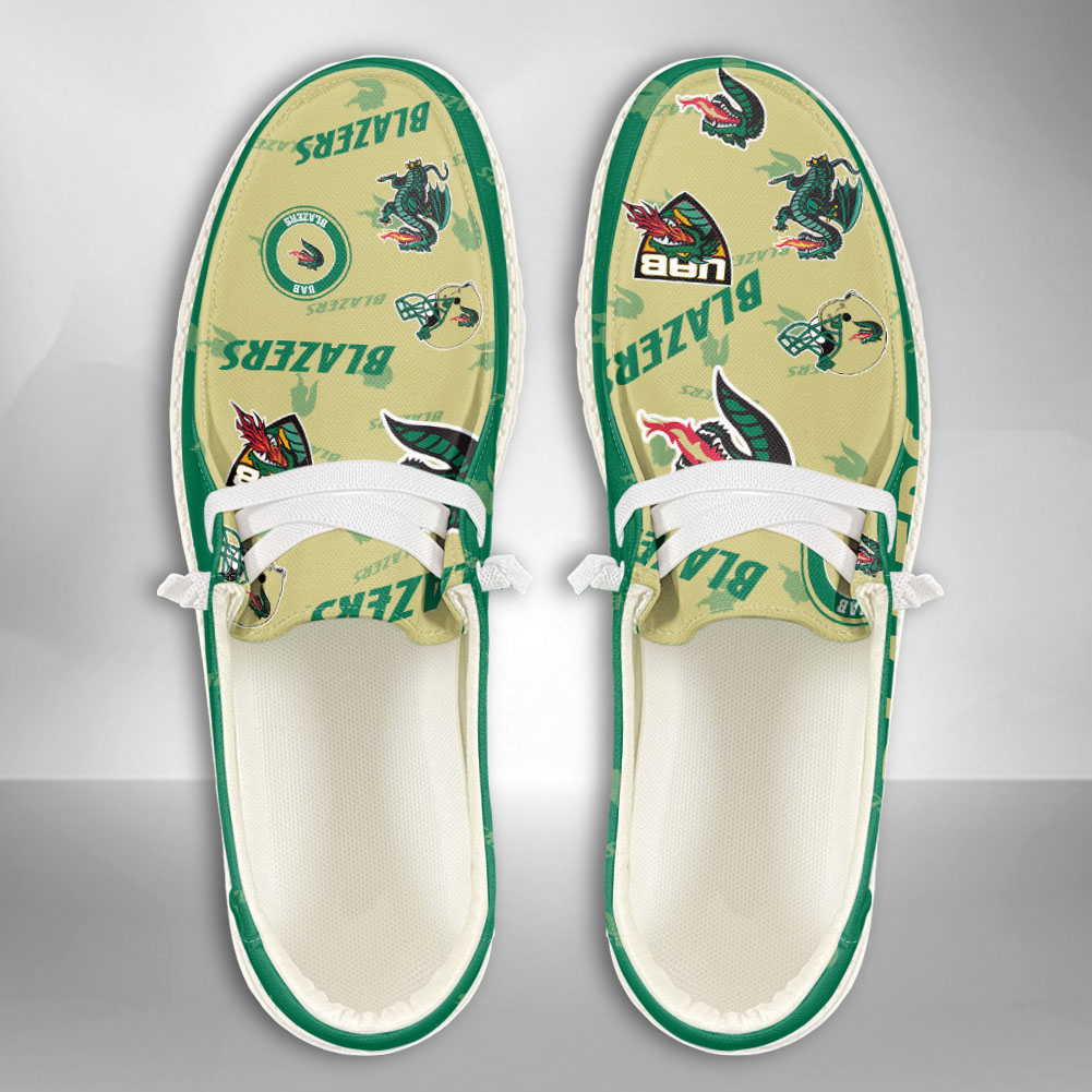 UCLA Bruins Personalized Hey Dude Sports Shoes - Custom Name Design
